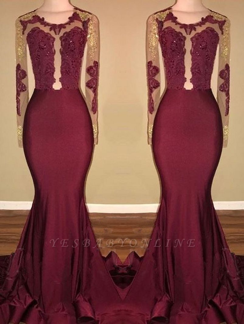 maroon and gold prom dresses