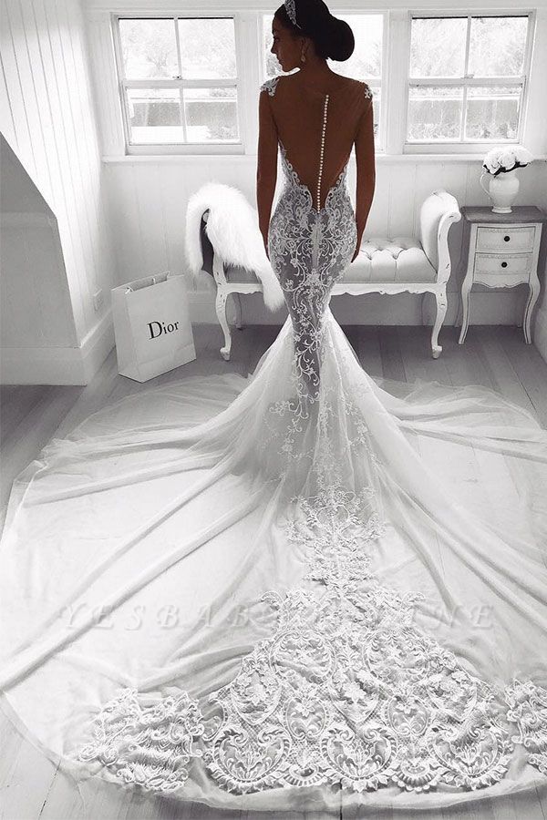 Sexy Lace Mermaid Wedding Dresses | See ...