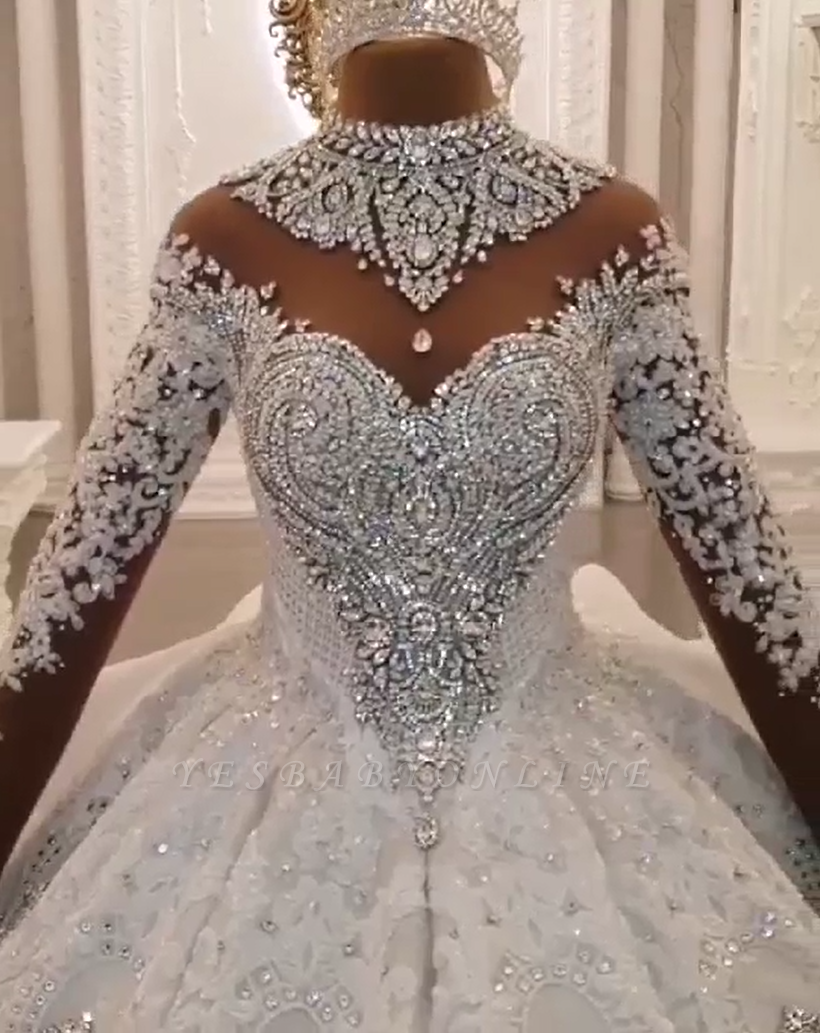 VinBridal Elegant Ball Gown Princess Wedding Dress Crystal India | Ubuy