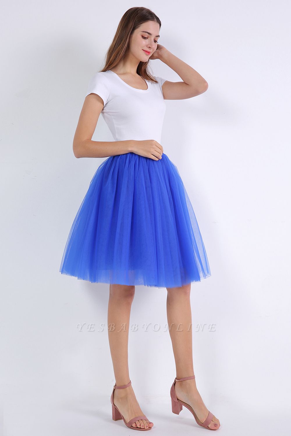 Royal Blue Princess Ball Gown Skirt ...