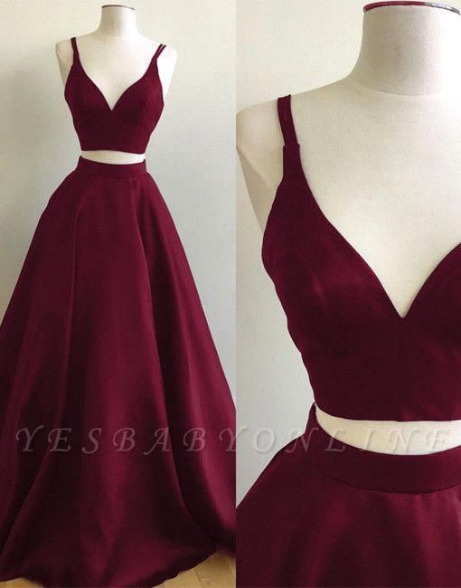 sleeveless maroon dress