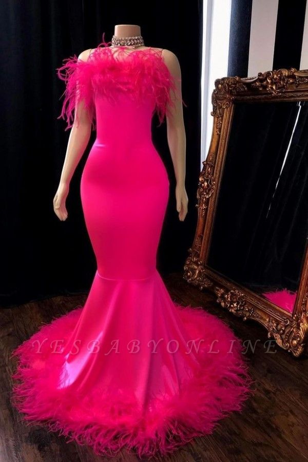 Hot Pink Mermaid Gown Shop, 52% OFF ...