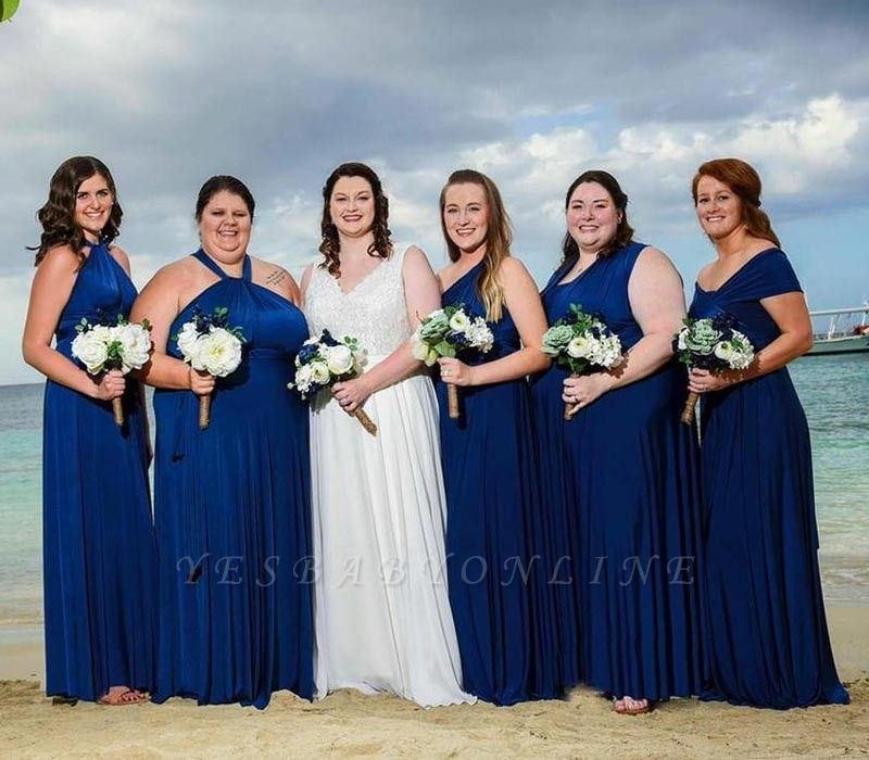 Plus Size Multiway Infinity Bridesmaid Dresses | Convertible Wedding Party Dress