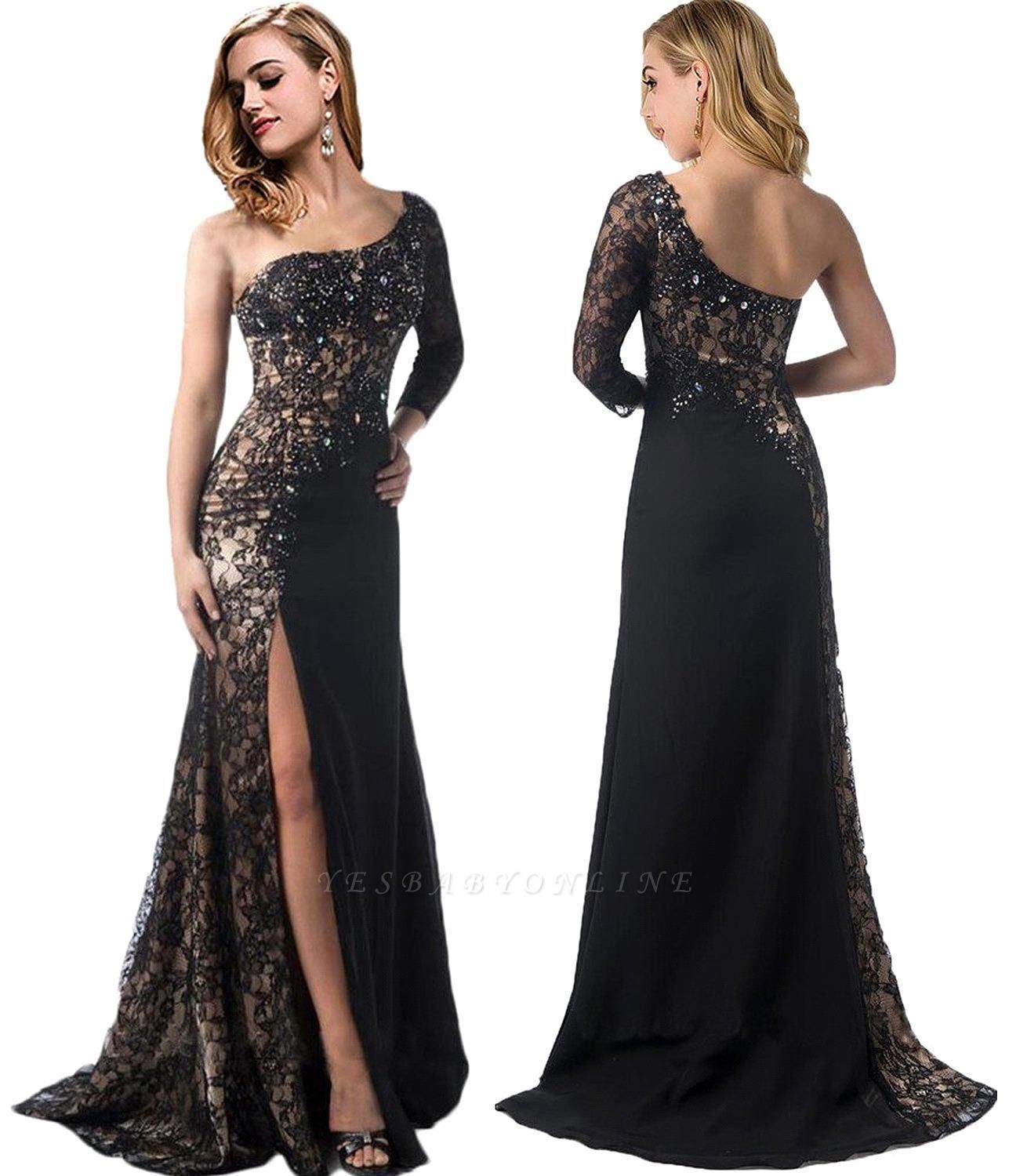 stylish black gown