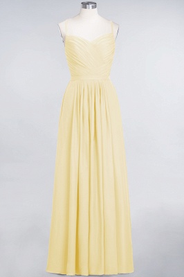 A-Line Spaghetti-Straps Sweetheart Sleeveless Floor-Length  Bridesmaid Dress with Ruffles_17