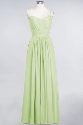 A-Line Spaghetti-Straps Sweetheart Sleeveless Floor-Length  Bridesmaid Dress with Ruffles_33