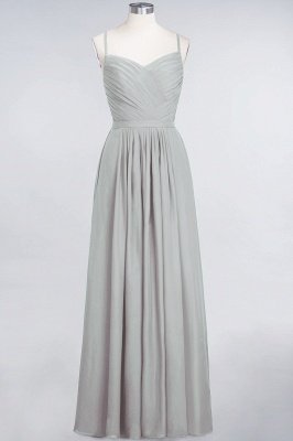 A-Line Spaghetti-Straps Sweetheart Sleeveless Floor-Length  Bridesmaid Dress with Ruffles_29