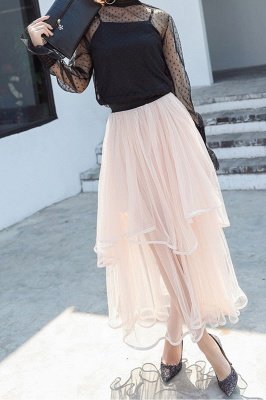 Beatrice | Black Tulle Skirt with Layers_19