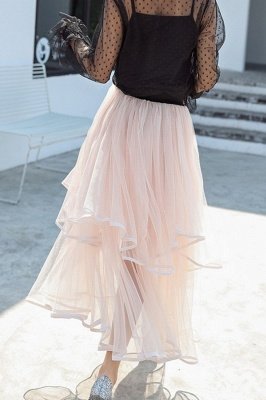 Beatrice | Black Tulle Skirt with Layers_18