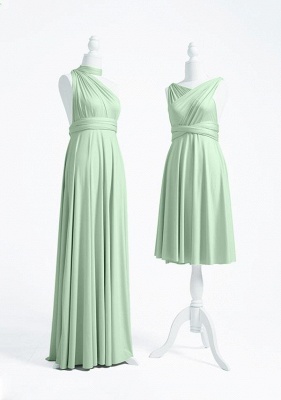 Sage Green Multiway Infinity Bridesmaid Dresses | Convertible Wedding Party Dress_3