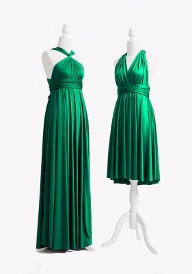 Emerald Green Multiway Infinity Bridesmaid Dresses | Convertible Wedding Party Dress_3