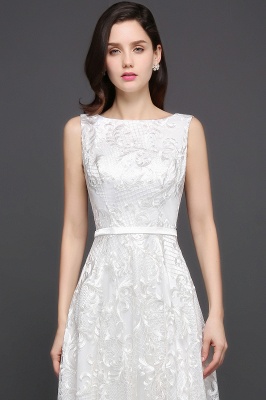 AVIANA | A-line Scoop Lace Elegant Evening Dress_8