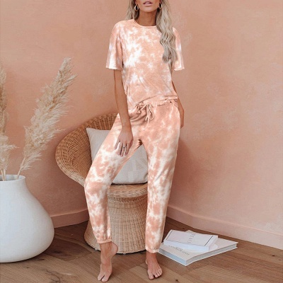 Stylish Tie-dyed Loungewear Track Suit for Sports_1